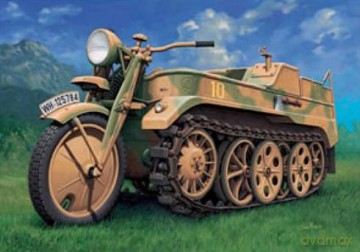 REVELL NSU Kettenkrad Sd.Kfz.2 03072 [MODELARSTWO]