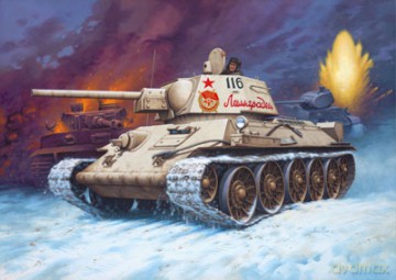 REVELL Sovjet Medium Tank T3476 3064 [MODELARSTWO]