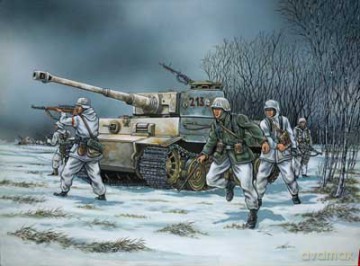 REVELL PzKpfw VI Tiger&German Infantry 3161 [MODELARSTWO]
