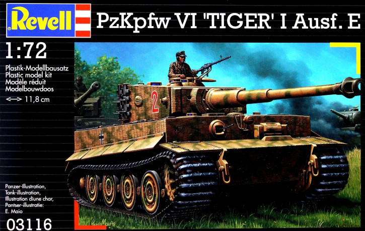 REVELL PzKpfw IV "Tiger" I Ausf.E 3116 [MODELARSTWO]