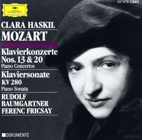 Haskil Fricsay Baumg: Mozart:Pno Ctos 20+13 + [CD]