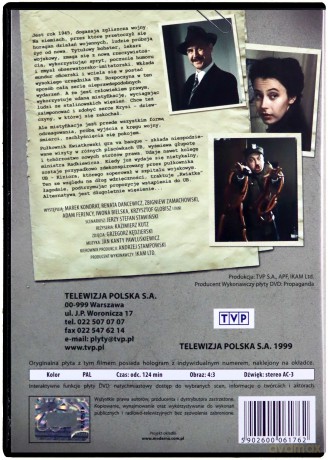 Pułkownik Kwiatkowski [DVD]