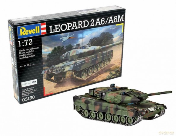 REVELL Leopard 2 A6A6M 3180 [MODELARSTWO]