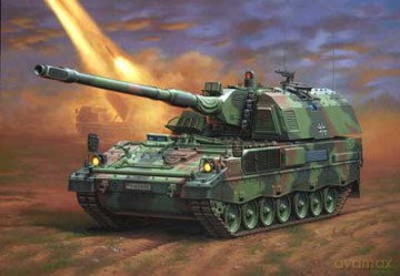 REVELL Panzerhaubitze PzH 2000 3042 [MODELARSTWO]