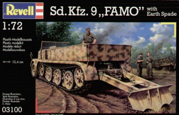 REVELL Sd.Kfz. 9 "FAMO" with Earth Spade 3100 [MODELARSTWO]