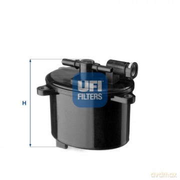 UFI 24.156.00 Filtr paliwa Peugeot Fiat Citroen Ford Rover Mitsubishi