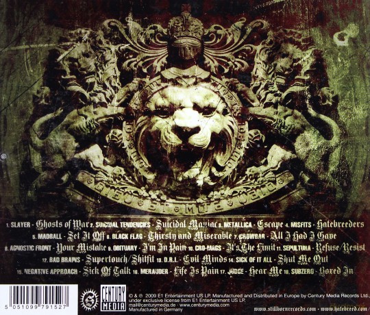 Hatebreed: For The Lions [CD]