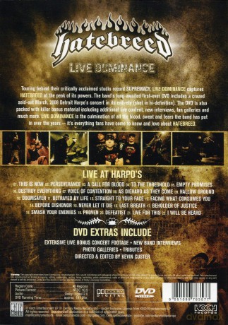 Hatebreed: Live Dominance [DVD]