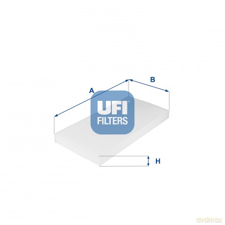 UFI 53.045.00 Filtr, wentylacja przestrzeni pasażerskiej Opel Fiat