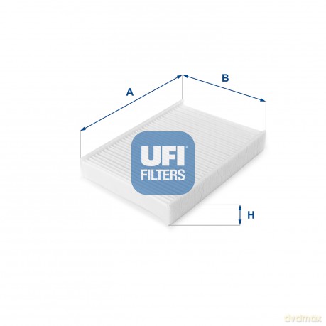 UFI 53.060.00 Filtr, wentylacja przestrzeni pasażerskiej Renault Nissan