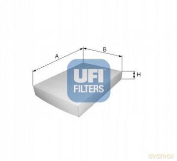 UFI 53.084.00 Filtr, wentylacja przestrzeni pasażerskiej Renault