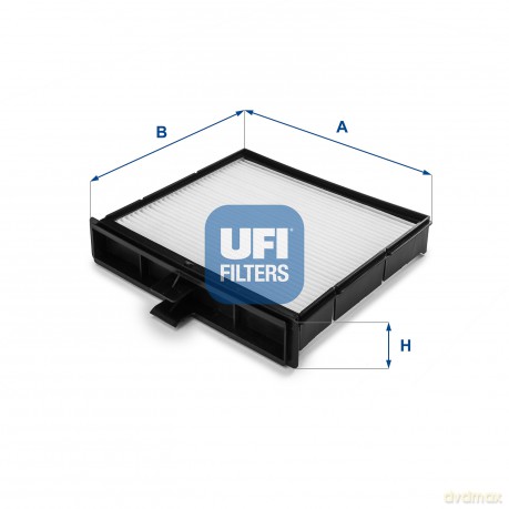 UFI 53.106.00 Filtr, wentylacja przestrzeni pasażerskiej Renault