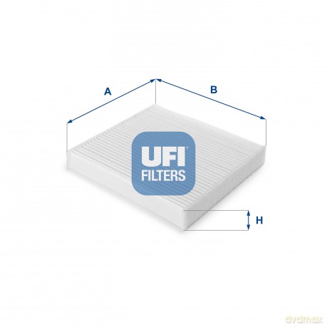 UFI 53.147.00 Filtr, wentylacja przestrzeni pasażerskiej Toyota Subaru