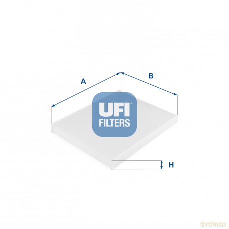 UFI 53.149.00 Filtr, wentylacja przestrzeni pasażerskiej Fiat Hyundai Kia