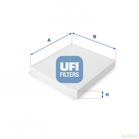 UFI 53.150.00 Filtr, wentylacja przestrzeni pasażerskiej Fiat Chrysler