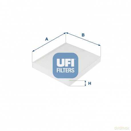 UFI 53.243.00 Filtr, wentylacja przestrzeni pasażerskiej BMW