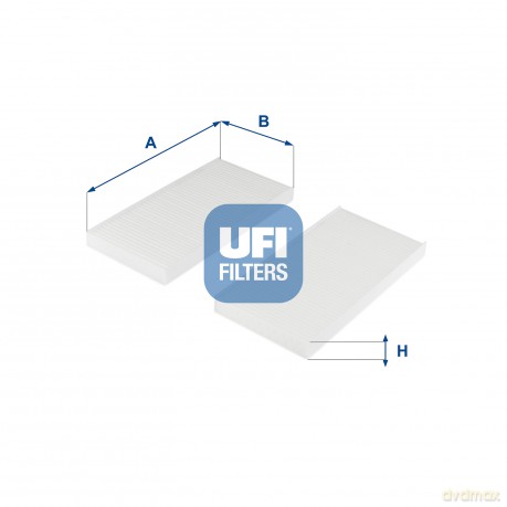 UFI 53.259.00 Filtr, wentylacja przestrzeni pasażerskiej Hyundai Kia