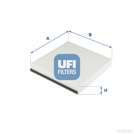 UFI 53.260.00 Filtr, wentylacja przestrzeni pasażerskiej Nissan Subaru