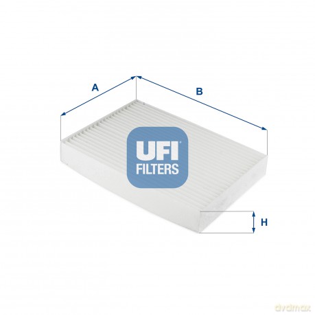 UFI 53.293.00 Filtr, wentylacja przestrzeni pasażerskiej Renault Nissan