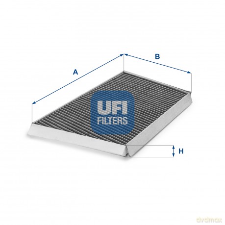 UFI 54.131.00 Filtr, wentylacja przestrzeni pasażerskiej Mercedes