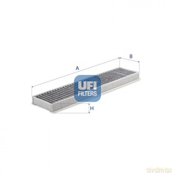 UFI 54.137.00 Filtr, wentylacja przestrzeni pasażerskiej