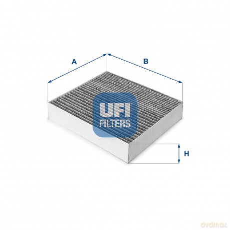 UFI 54.144.00 Filtr, wentylacja przestrzeni pasażerskiej Mitsubishi