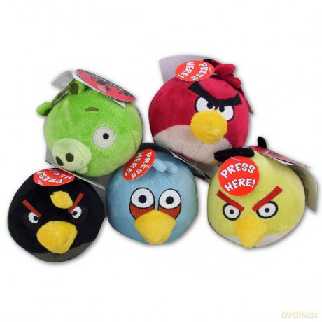 ROVIO Angry Birds Mini Plusz z dźwiękiem 12190790 [ZABAWKA]