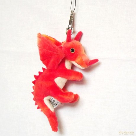 ROXI Smok 10cm czerwony Brelok 18242 [ZABAWKA]