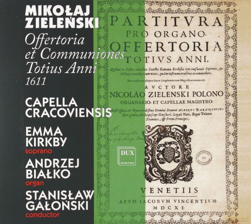 Offertoria et Communiones Totius Anni 1611 - Mikołaj Zieleński [CD]