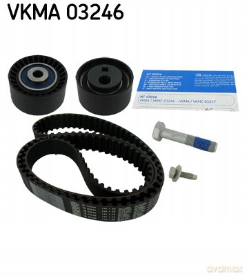Zestaw paska rozrządu SKF VKMA 03246 Peugeot Fiat Lancia Alfa Romeo