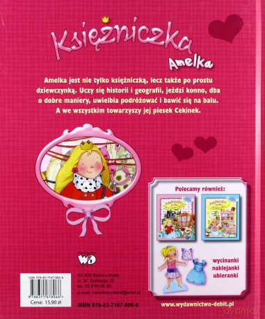 Księżniczka Amelka - Patrycja Zarawska [KSIĄŻKA]