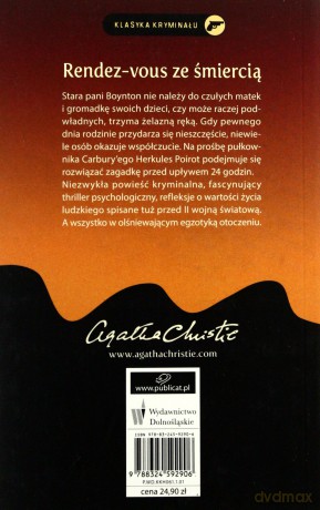 Rendez-Vous Ze Śmiercią - Agata Christie [KSIĄŻKA]