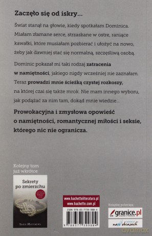Namiętność Po Zmierzchu - Sadie Matthews [KSIĄŻKA]