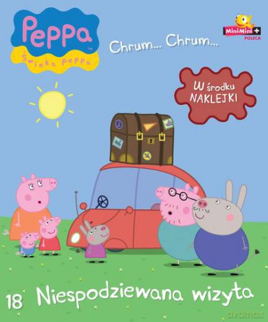 Świnka Peppa Chrum Chrum Nr 18 Niespodziewana Wizyta [KSIĄŻKA]