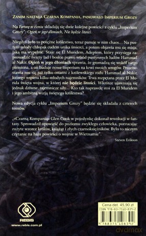 Kroniki Imperium Grozy Forteca W Cieniu - Glen Cook [KSIĄŻKA]