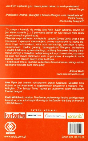 Arsenal Jak Powstawał Nowoczesny Superklub [KSIĄŻKA]