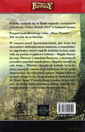 Miecz Prawdy Pierwsza Spowiedniczka - Terry Goodkind [KSIĄŻKA]