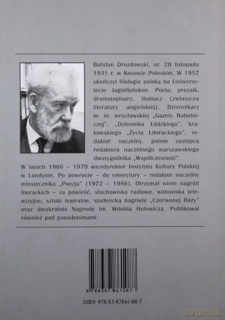 Tańczący Z Duchami - Bohdan Drozdowski [KSIĄŻKA]