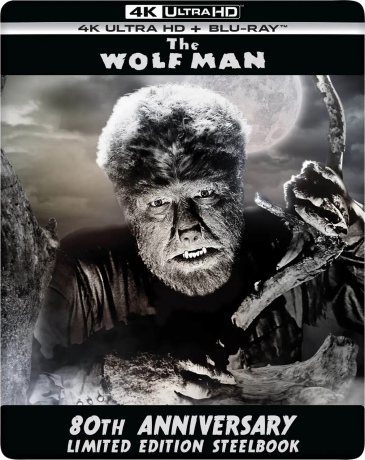 The Wolf Man (Wilkołak) (steelbook) [Blu-Ray 4K]+[Blu-Ray]