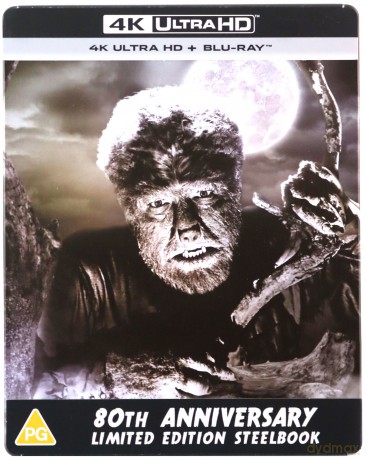 The Wolf Man (Wilkołak) (steelbook) [Blu-Ray 4K]+[Blu-Ray]