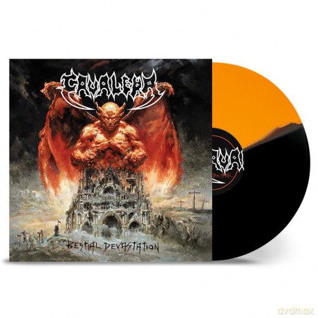 Cavalera: Bestial Devastation (Orange Black) [Winyl]