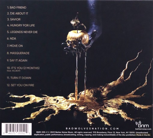 Bad Wolves: Die About It (digipack) [CD]