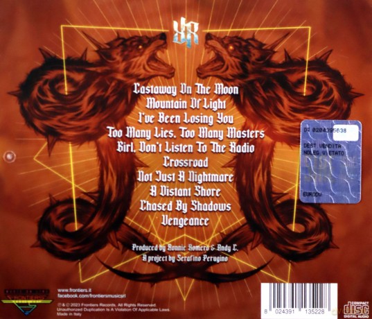 Ronnie Romero: Too Many Lies Too Many Masters [CD]