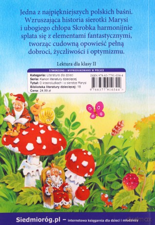 O Krasnoludkach I Sierotce Marysi - Maria Konopnicka [KSIĄŻKA]