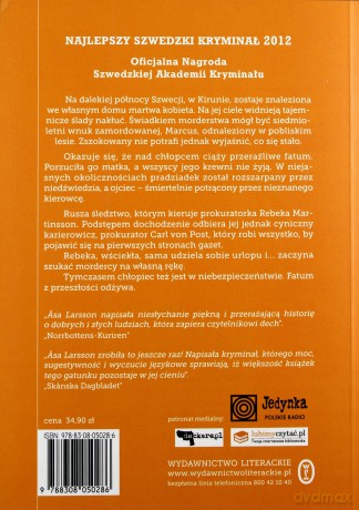 W Ofierze Molochowi - Asa Larsson [KSIĄŻKA]