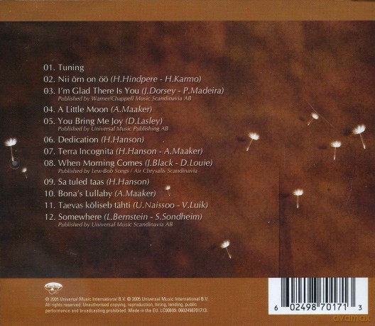 Hedvig Hanson: You Bring Me Joy [CD]