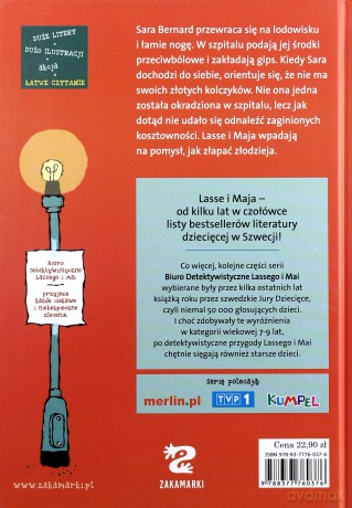 Biuro detektywistyczne Lassego i Mai (Tom 19) - Tajemnica Szpitala - Martin Widmark, Helena Wiillis [KSIĄŻKA]