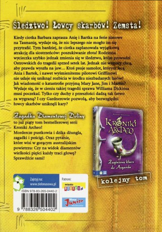Kroniki Archeo Zagadka Diamentowej Doliny - Agnieszka Stelmaszczyk [KSIĄŻKA]