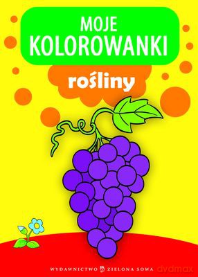 Moje Kolorowanki Rośliny [KSIĄŻKA]