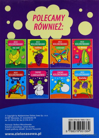 Moje Kolorowanki Zimowe Łamigłówki [KSIĄŻKA]